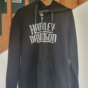 Harley Davidson zipper hoodie
